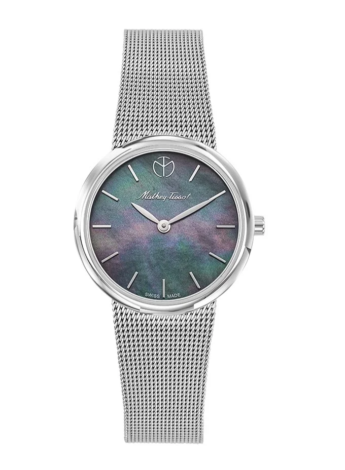 Mathey-Tissot Milly Black Mother of Pearl Dial Ladies Watch D403AN