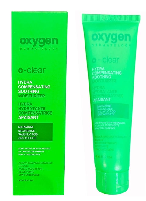 Oxygen O-Clear Hedra Combinsa Ting Soothing Moisturizer 50 Ml