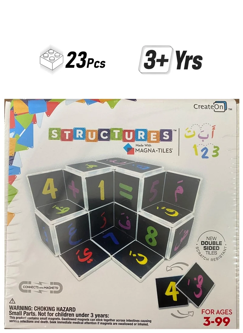 MAGNA-TILES CreateOn Arabic Alphabet