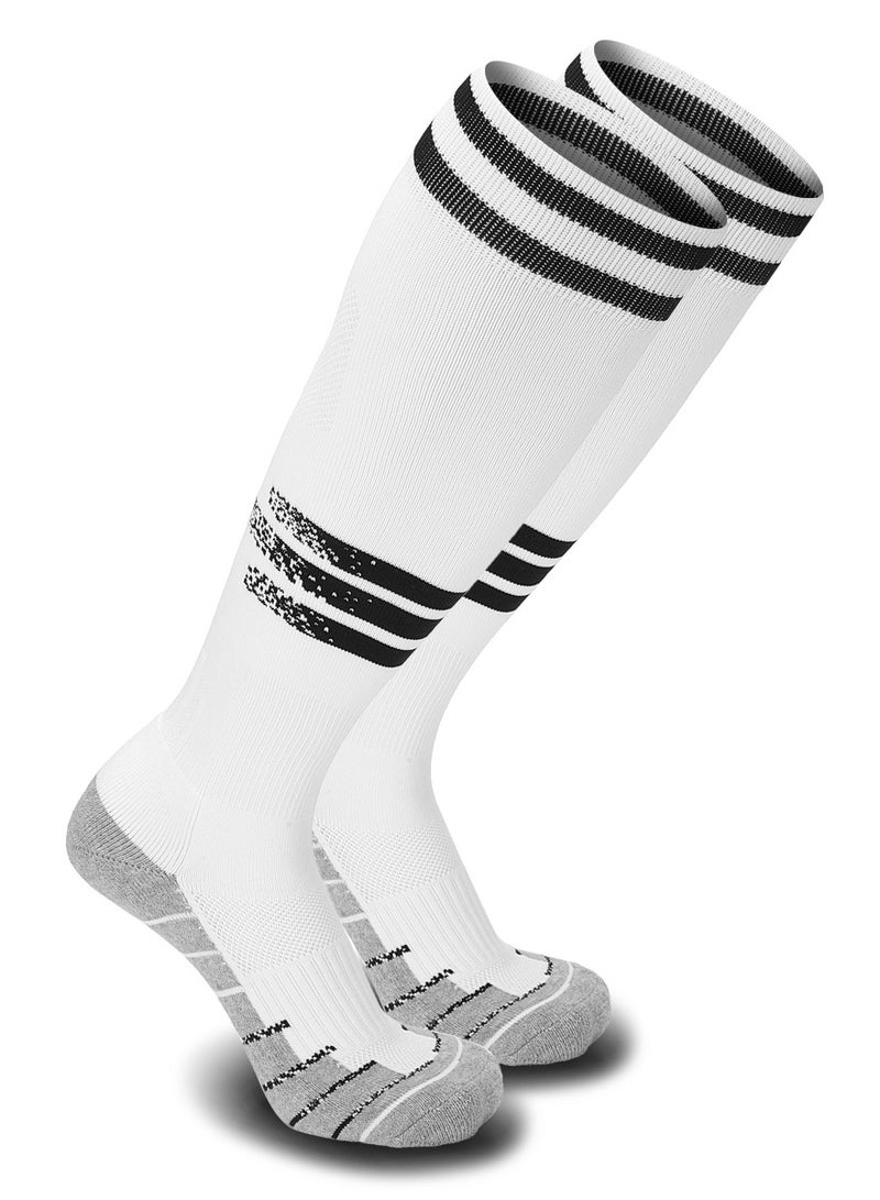SKY WING Mens Baseball Socks Football Softball Knee High Sock Unisex Athletic Soccer Socks  1/2/3/4 Pairs for Youth Adult  Men and Women - Image 1