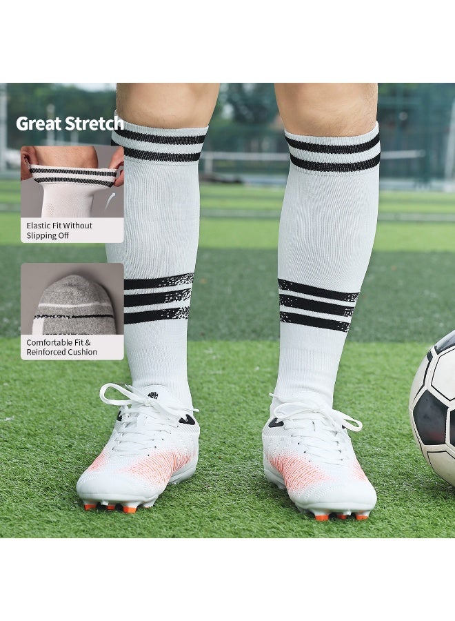 SKY WING Mens Baseball Socks Football Softball Knee High Sock Unisex Athletic Soccer Socks  1/2/3/4 Pairs for Youth Adult  Men and Women - Image 2