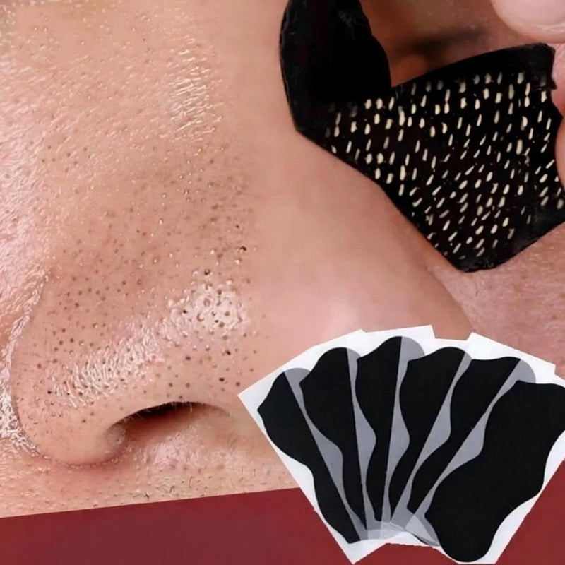 BAMBOO CHARCOAL PORE CLEANSING NOSE STRIPS 10PCS - Image 2