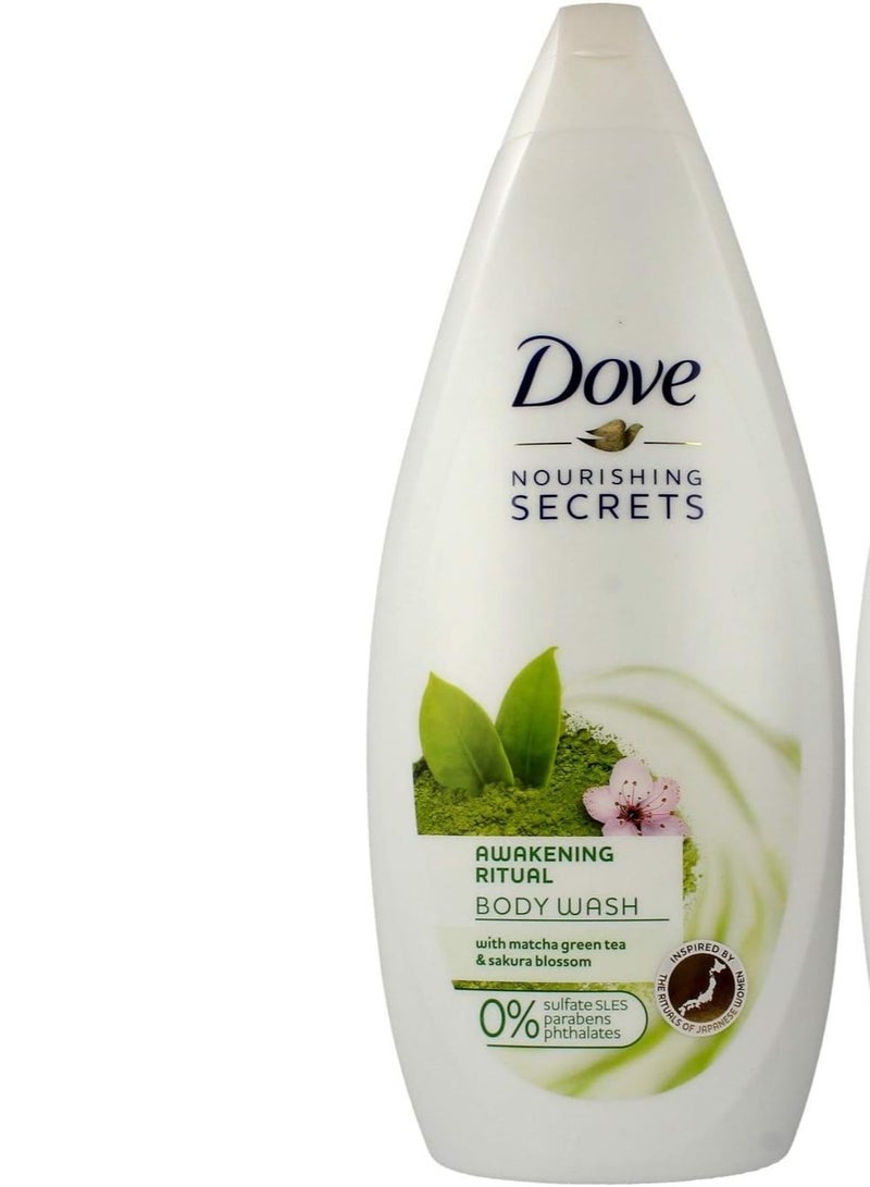 NOURISHING SECRETS AWAKENING RITUAL BODY WASH with matcha green tea & sakura blossom 500 ml