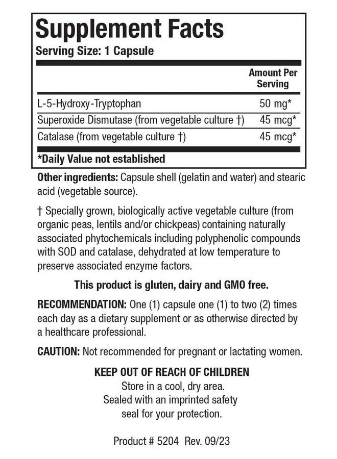 Biotics Research بيوتكس ريسيرش 5HTP 50 ملغ 5HTP صحة الدماغ يعزز المزاج الهادئ والمسترخي الشعور العام بالرفاهية، إنتاج السيروتونين، 150 كبسولة - Image 2