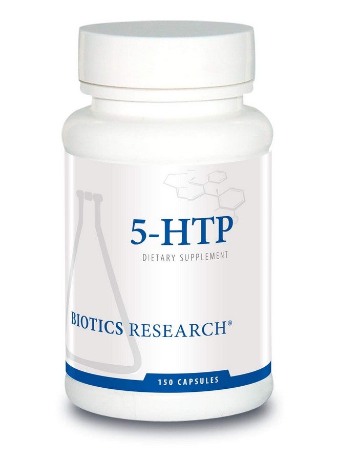 Biotics Research بيوتكس ريسيرش 5HTP 50 ملغ 5HTP صحة الدماغ يعزز المزاج الهادئ والمسترخي الشعور العام بالرفاهية، إنتاج السيروتونين، 150 كبسولة - Image 1
