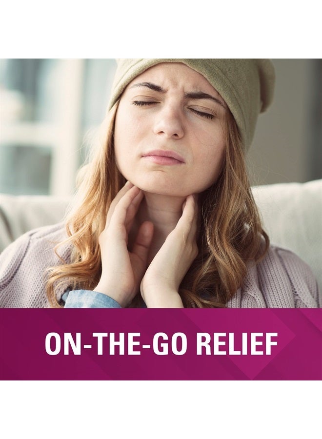 Chloraseptic Max Strength Sore Throat Lozenges, Wild Berries, 15 Count, 1 Pack - Image 5