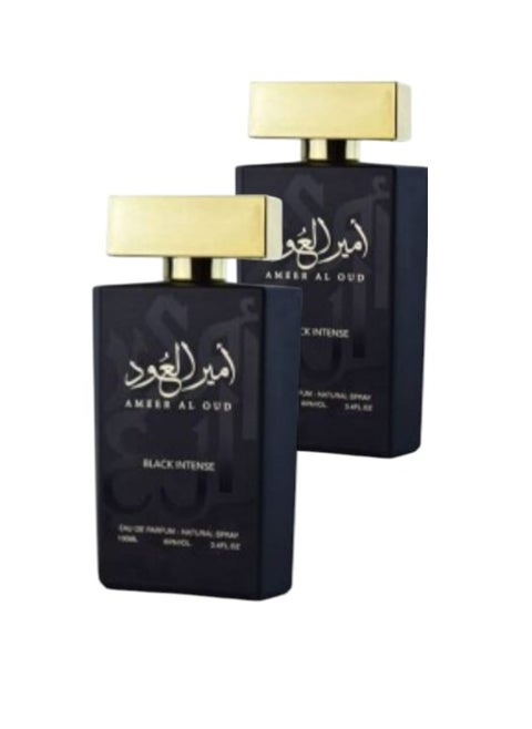 2pcs Black Intense Oud 100ml