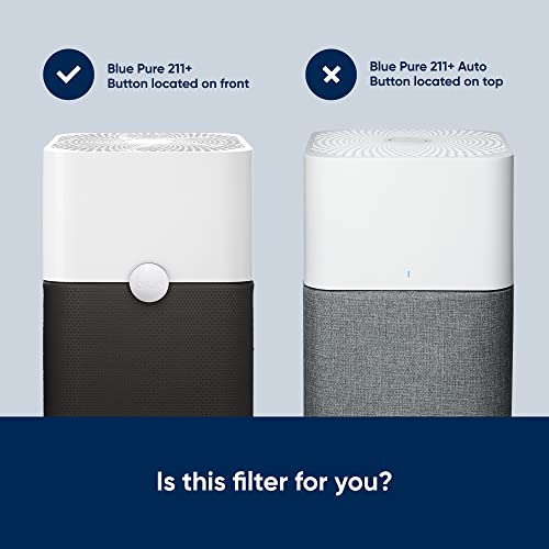 BLUEAIR Genuine Blue Pure 211 Replacement Filter for 211 Air Purifiers AHAM Certified HEPASilent Dual Filtration Removes Particles Odors Genuine Carbon Filter - Image 3