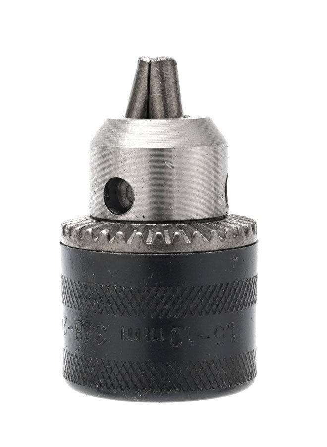 LAWAZIM Drill Chuck - 2 Piece - Keyed Drill Chuck with Chuck Key, 1.5-10mm Capacity, 3/8-24 UNF Thread Mount, Universal Power Drill Converter for Woodworking, Metalworking, and Construction Use - Image 3
