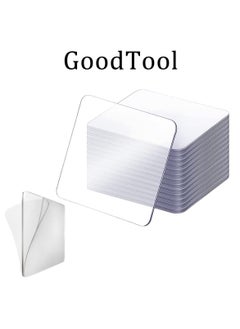 GoodTool 100 Pcs Double Sided Tape Double Sided Sticker Nano Tape Clear Double Sided Tape for Home Office Supplies Tapes for Walls Hanging  - Image 1