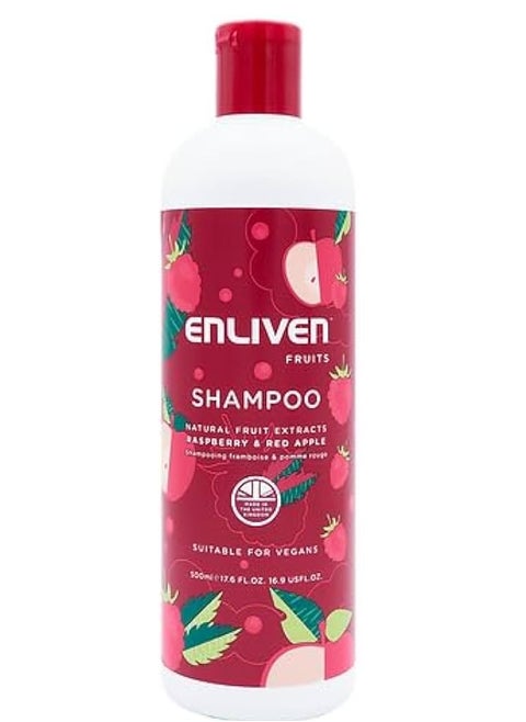 Shampoo Fruits  -  Raspberry & Red  Apple  - 500ml