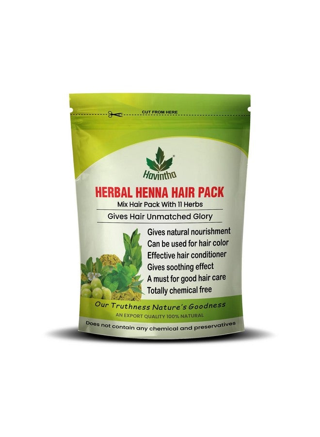 Havintha Natural Indigo Powder (Indigofera Tinctoria) For Hair, Pure And Herbal For Natural Hair Colorant Black/Brown Hair & Beard Dye/Color (Indigo+Herbal Henna), 1 Count - Image 5