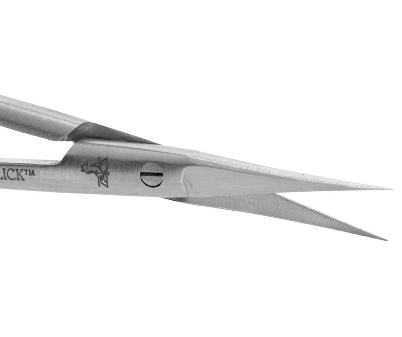 Dr. Slick Hair Scissor, 4-1/2", Gold Loops, MicroTip, Straight - Image 3