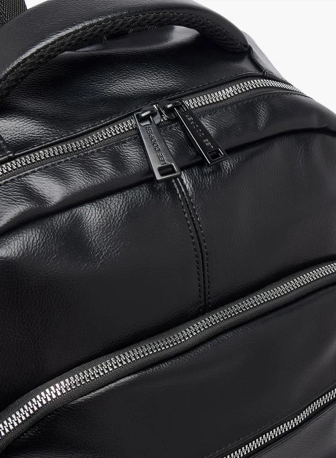 Lee Cooper BLACK Men Cushioned Strap Backpack for Men | Best Price UAE