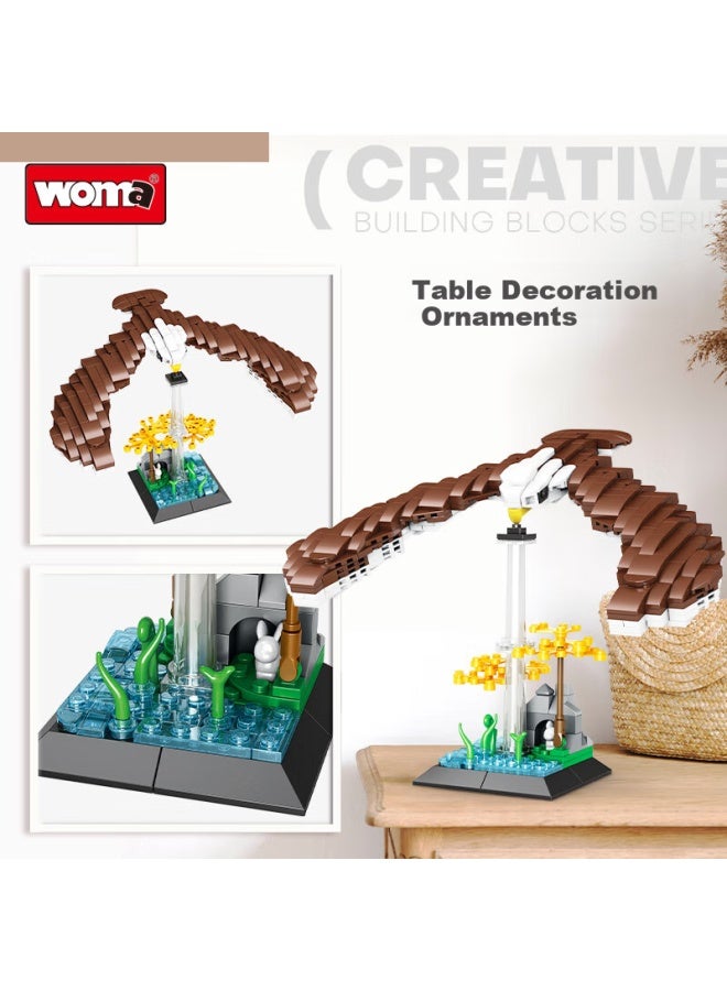 Woma Balance Eagle Building Blocks Innovative Toy Science Popularization Model Compatible With Lego Boys Children's Day Birthday Gift - Image 3
