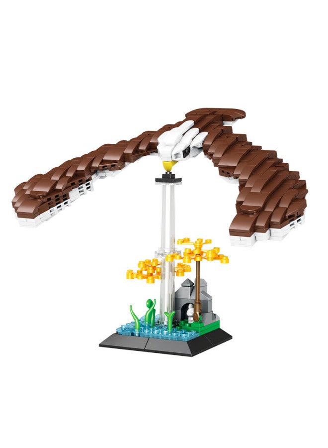 Woma Balance Eagle Building Blocks Innovative Toy Science Popularization Model Compatible With Lego Boys Children's Day Birthday Gift - Image 5