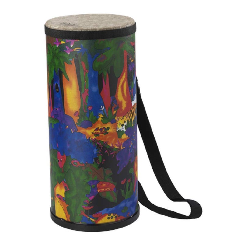 Remo KD150601 Kids Percussion Konga Drum Fabric Rain Forest 6 - Image 2