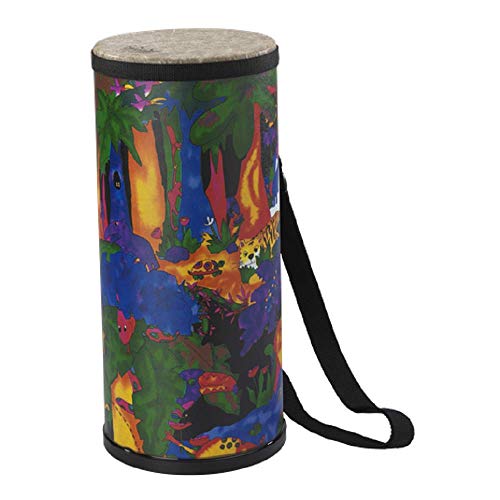Remo KD150601 Kids Percussion Konga Drum Fabric Rain Forest 6 - Image 1
