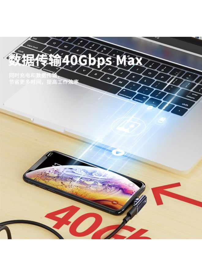 Type-c Magnetic Usb4 Adapter 24pin Thunderbolt 4 Thunderbolt 3 Suitable For Asus Apple Laptop M - Image 4