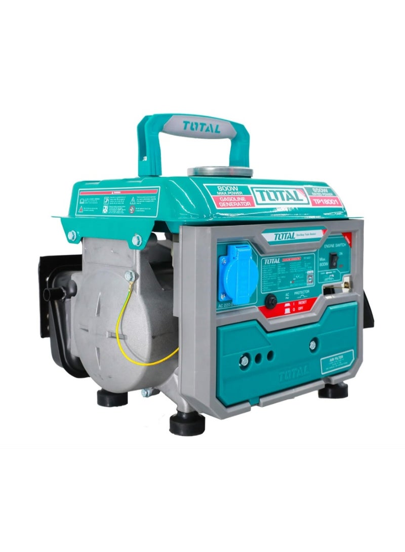 TOTAL PORTABLE GASOLINE GENERATOR TP18001 (800 W) - Image 5