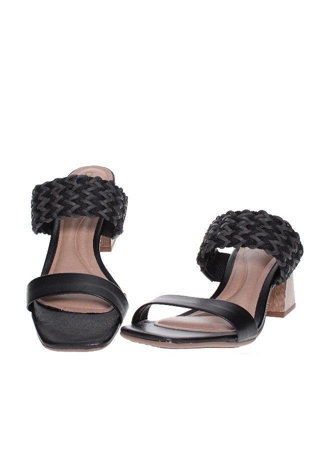 Beira Rio Beira Rio Ladies High Heel Sandals Black | Made In Brazil  - Image 4