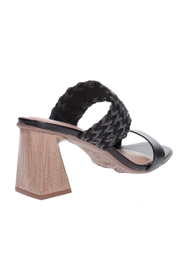 Beira Rio Beira Rio Ladies High Heel Sandals Black | Made In Brazil  - Image 3