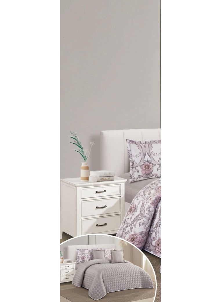 Moon Summer single and a half quilt, plain, compressed, consisting of 4 pieces, to give you a refreshing summer, size 170*210 cm - Image 2