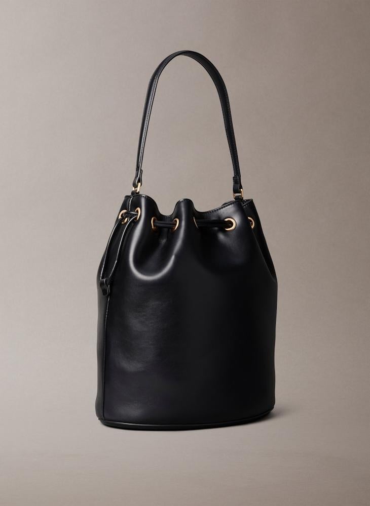 Calvin Klein Jeans Logo Raised Large Bucket Bag - Image 2