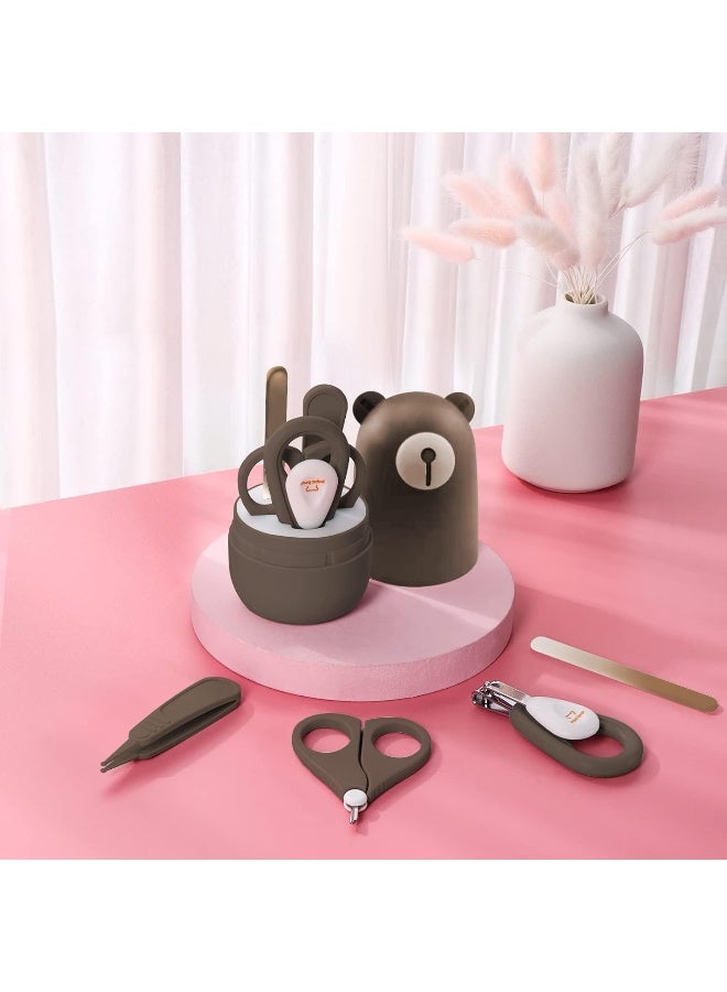PaPaBear 6-in-1 Baby Nail Clipper Set with Cute Case - Image 2