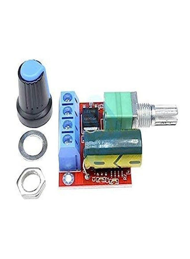QBM Combo 12v 555 DC Motor 12000rpm High Speed with Drill Chuck Kit for DIY Projects RS-555 Brushed Motor High RPM with 12v 2 Ampere Adapter and PWM Speed Controller - Image 2