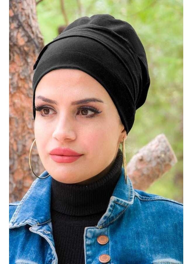 Aişe Tesettür Aisha Hijab Large Size Non-Slip Bonnet - 40500  - Image 1