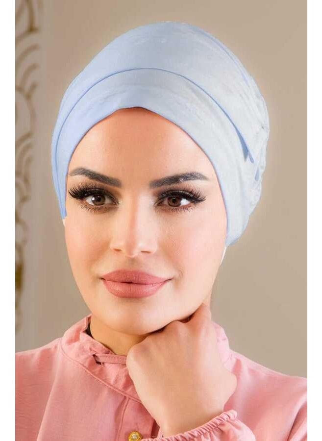 Aişe Tesettür Aisha Hijab Large Size Non-Slip Bonnet - 40500  - Image 2