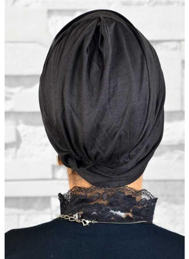 Aişe Tesettür Aisha Hijab Large Size Non-Slip Bonnet - 40500  - Image 4