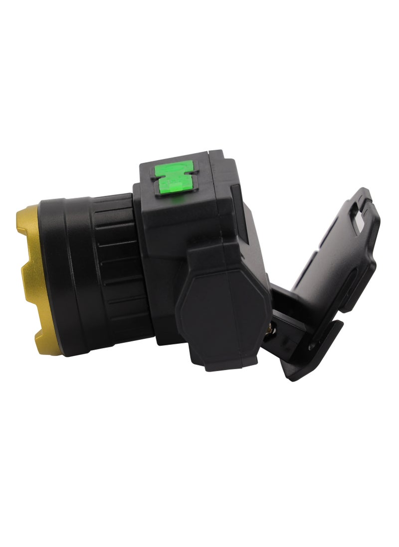 Epsilon - Multifunctional Bright Head Light- EPSHL160 10 W Power, Headlamp with Angle Adjustment and Easy to Use Waterproof, Compact, Portable and Light-Weight Design - Image 1
