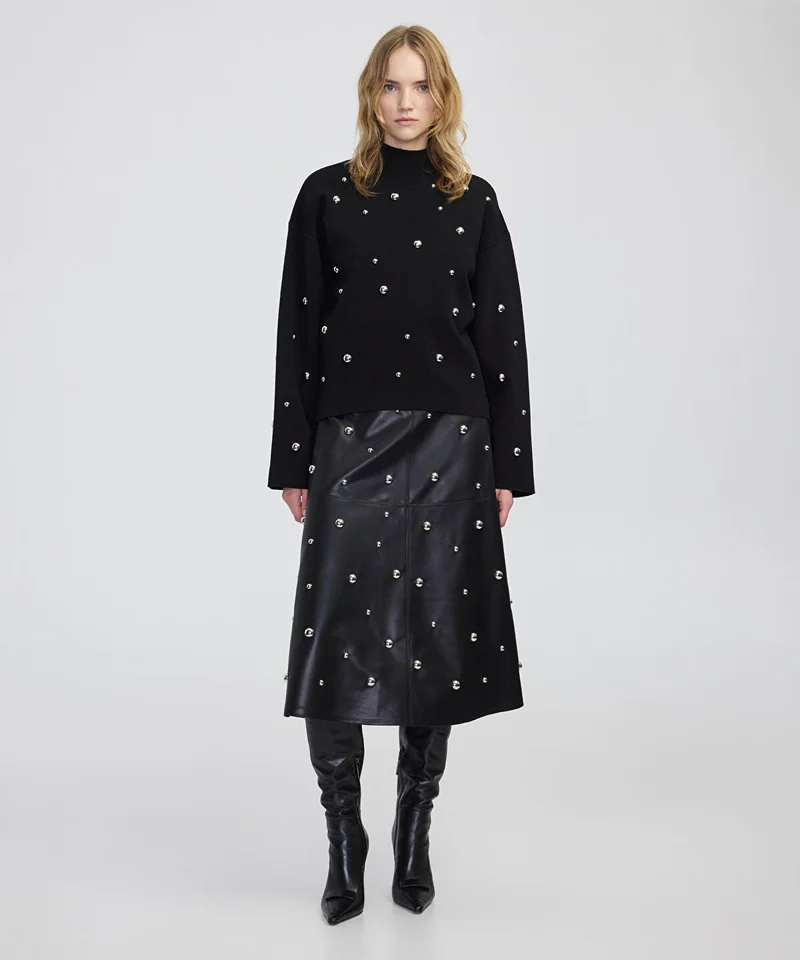 Ipekyol  Stud-Embellished Knit Sweater for Women | Best Price UAE