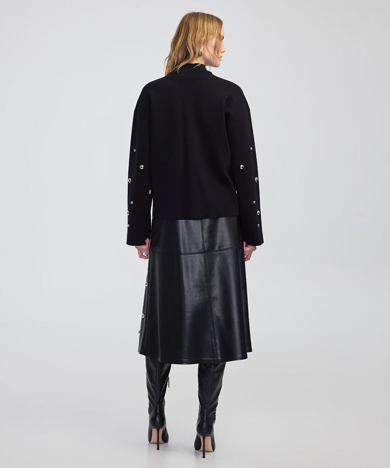 Ipekyol Stud-Embellished Knit Sweater - Image 5