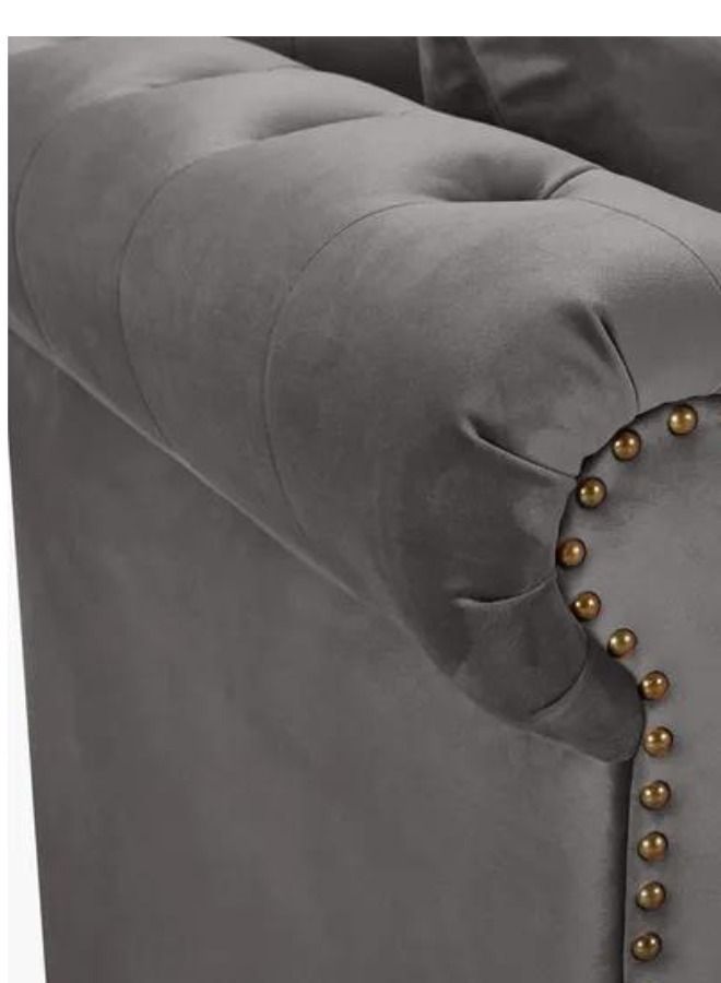 مهارة البحر أريكة 3 مقاعد مع وسائد من ماب صوفيا رمادي - Image 4