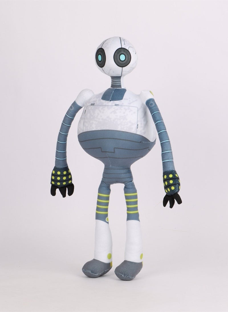 general Wild Robot Plush Toy, 2024 Roz Plush Toy, Soft Stuffed Animal Pillow Series Plush Doll Toy, Suitable for Bedroom Decorating, Great Gift for Kids and Fans - Image 2