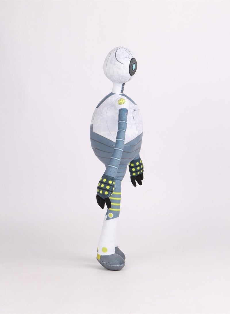 general Wild Robot Plush Toy, 2024 Roz Plush Toy, Soft Stuffed Animal Pillow Series Plush Doll Toy, Suitable for Bedroom Decorating, Great Gift for Kids and Fans - Image 5