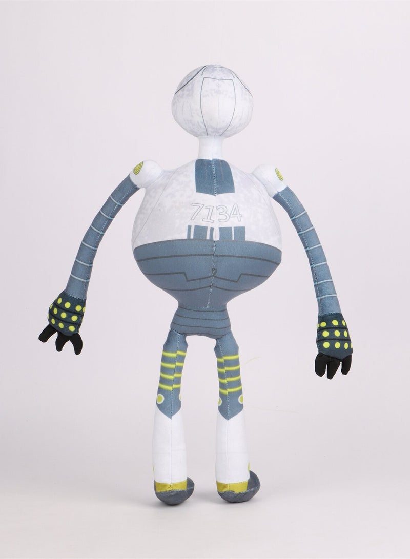 general Wild Robot Plush Toy, 2024 Roz Plush Toy, Soft Stuffed Animal Pillow Series Plush Doll Toy, Suitable for Bedroom Decorating, Great Gift for Kids and Fans - Image 4