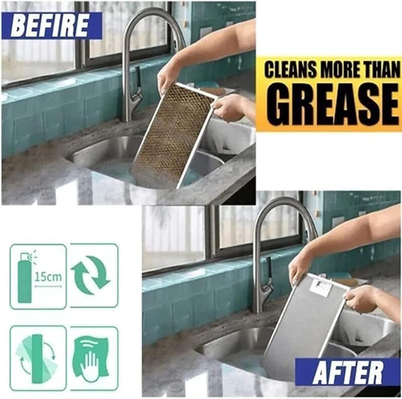 Kitchen Magic Degreaser Cleaner Spray - 1/2/3/5 PCS Kitchen Degreaser - Clothing Grease and Stain Cleaning Tools - [Upgrade-Version] Clean All Home Kitchen Surface - Quickly Cleans Dirt-resistan (2PC, 100ML) - Image 4
