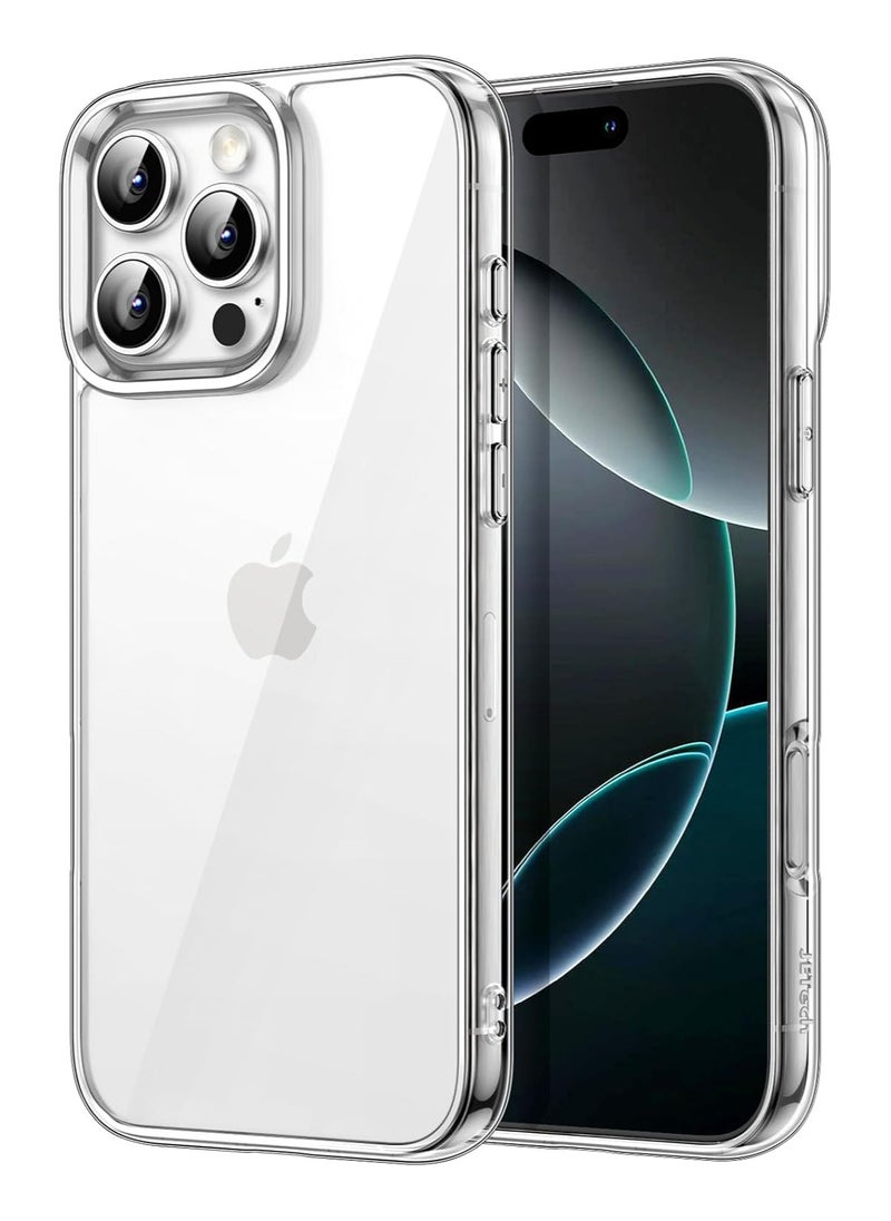 Denx Magnetic Case for iPhone 16 Pro [Shockproof & Slim] Clear Hard Back Cover with high-Grade Protection  - Image 1