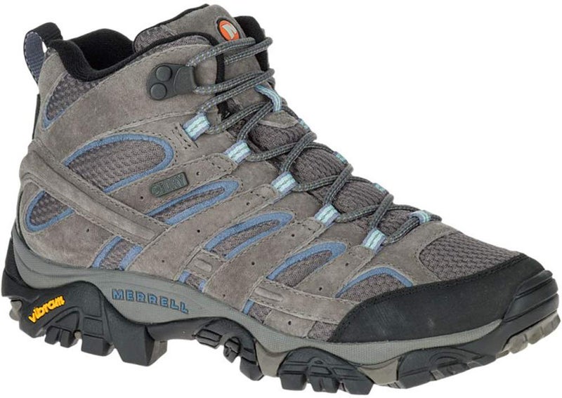 Merrell Women's Moab 2 Mid Waterproof Hiking Boot, Granite, 8.5 M US - Image 2