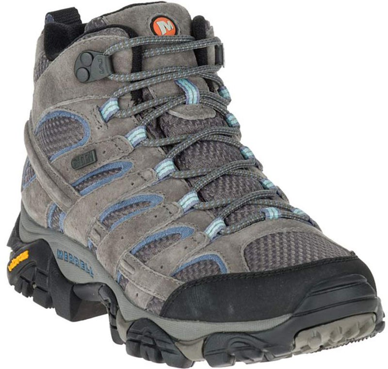 Merrell Women's Moab 2 Mid Waterproof Hiking Boot, Granite, 8.5 M US - Image 3