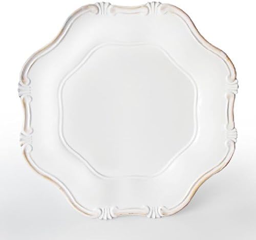 ChargeIt by Jay Charge It by Jay Charger Plate White Baroque - Image 1