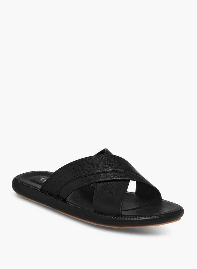 ال بي ال من شو اكسبرس صنادل رجالية مريحة بحزام متقاطع