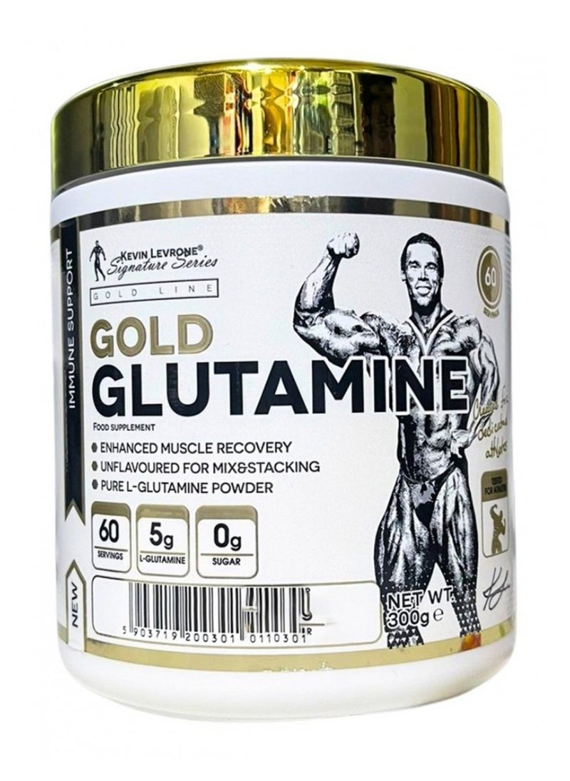 KEVIN LEVRONE Kevin Levrone, Gold Glutamine, 300g, 60 Servings 