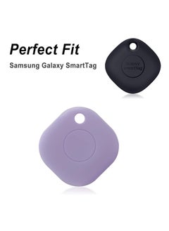 Generic Ecosystem Silicone Case with Key Ring Bag Charm Clip Compatible with Sam Sung Galaxy SmartTag,1 Pack  - Image 2