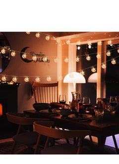ULHYC Ramadan Decorations Star and Moon LED String Lights, USB String Lights Bedroom Waterproof Decoration Light Strings in Fairy Lights for Indoor Outdoor  - Image 3