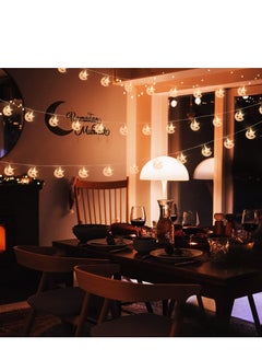 ULHYC Ramadan Decorations Star and Moon LED String Lights, USB String Lights Bedroom Waterproof Decoration Light Strings in Fairy Lights for Indoor Outdoor  - Image 5